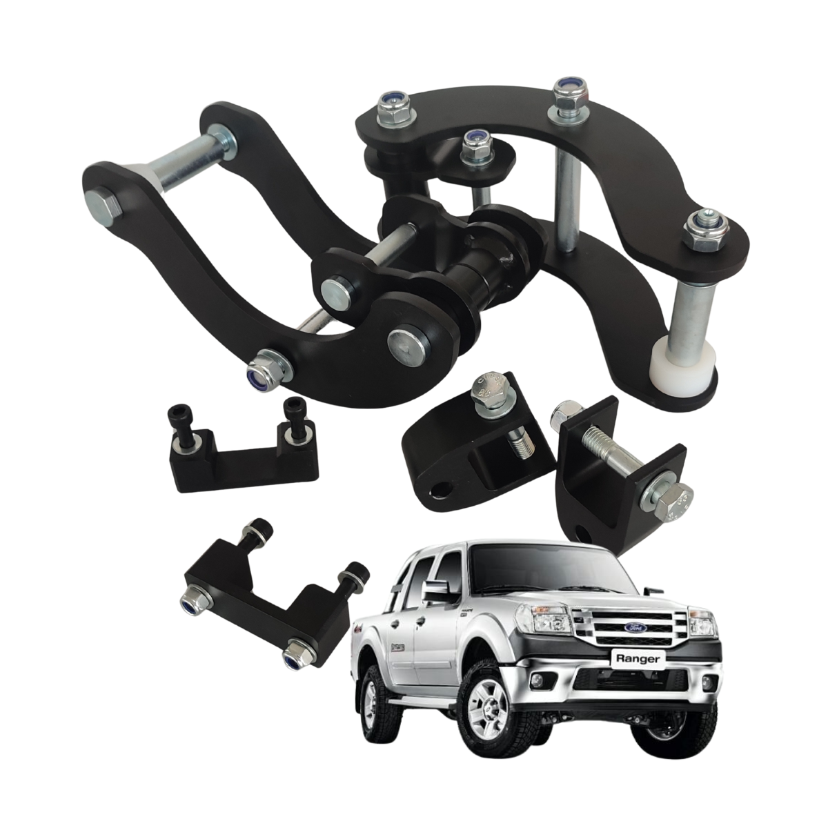 Kit Lift com Jumelo 2" - RANGER 1998 à 2012 4x4